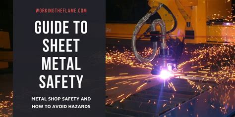 sheet metal fabrication job dangers|sheet metal safety threats.